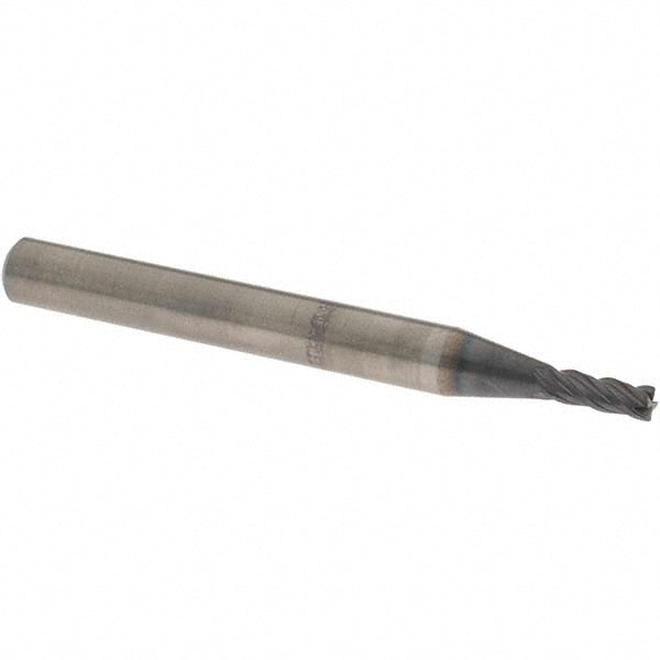 0.1181" 4-Flute Solid Carbide Corner Radius End Mill, TiAlN - OSG HP434-1181