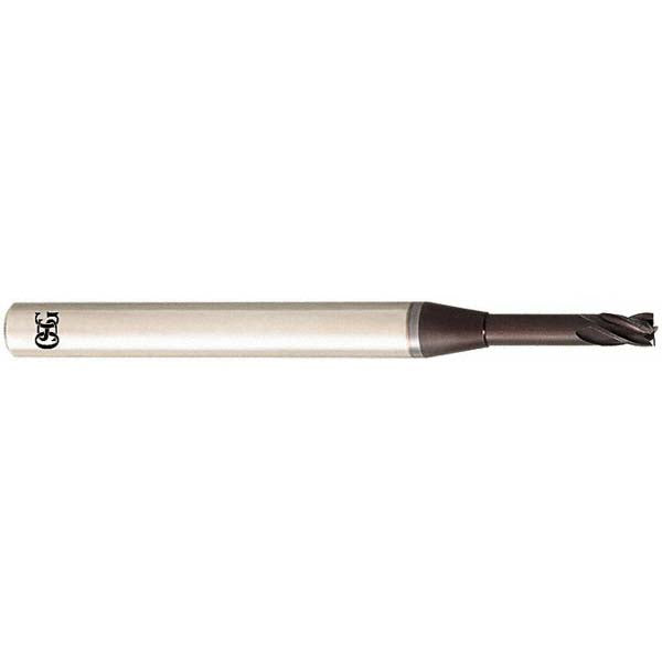 0.1378" 4-Flute Solid Carbide Square End Mill, TiAlN - OSG HP411-1378