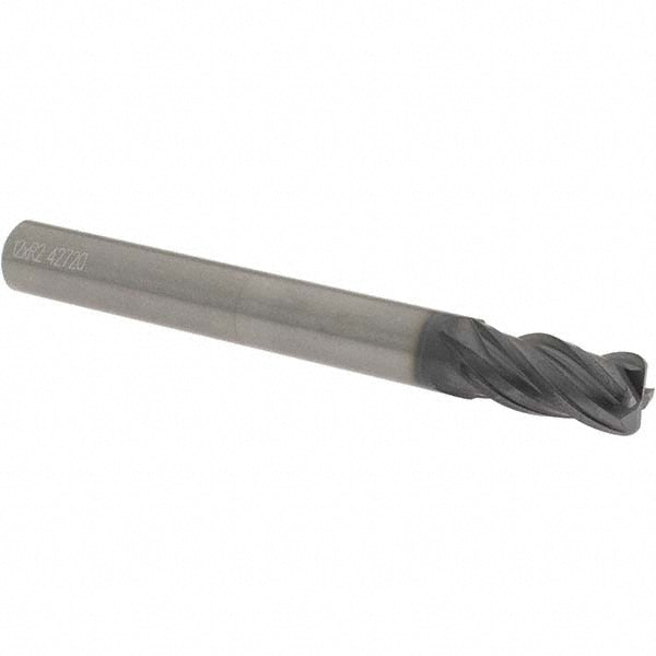 0.4724" 4-Flute Solid Carbide Corner Radius End Mill, TiAlN - OSG HP434-4723