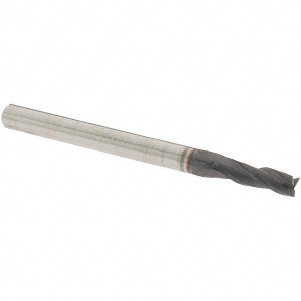 7/64" 3-Flute Solid Carbide Square End Mill, TiAlN - OSG 403-109411