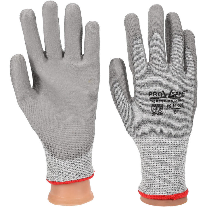 Small Gray Dyneema Cut Resistant Gloves - PRO-SAFE PS-16-560/S