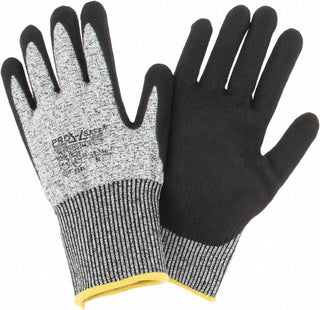 Medium Black; Salt & Pepper Dyneema Cut Resistant Gloves - PRO-SAFE PS-16-350/M
