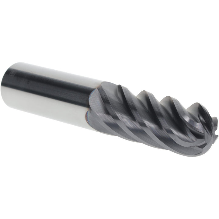 3/4" 6-Flute Solid Carbide Ball End Mill, AlTiN - Seco 03115980