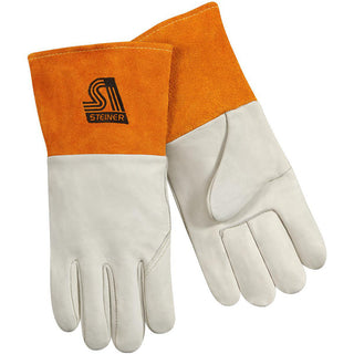 Leather; Synthetic Leather Abrasion-Resistant Gloves - Steiner 0207-S