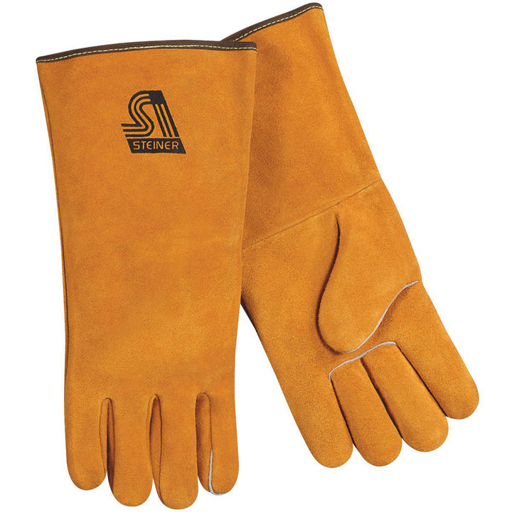 Large Leather; Synthetic Leather Gloves - Steiner 02120-L