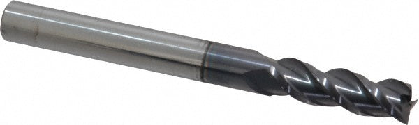 1/4" 3-Flute Solid Carbide Square End Mill, AlTiN - ProMax 109-01614