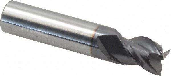 1/2" 3-Flute Solid Carbide Square End Mill, AlTiN - ProMax 109-03224