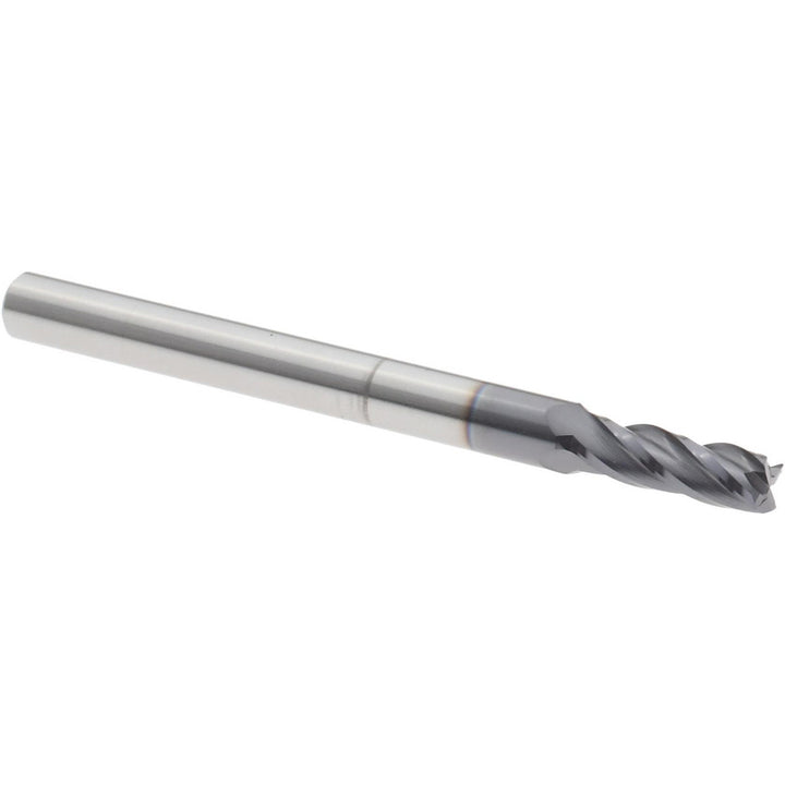 7/64" 4-Flute Solid Carbide Square End Mill, AlTiN - Harvey Tool 73109-C3