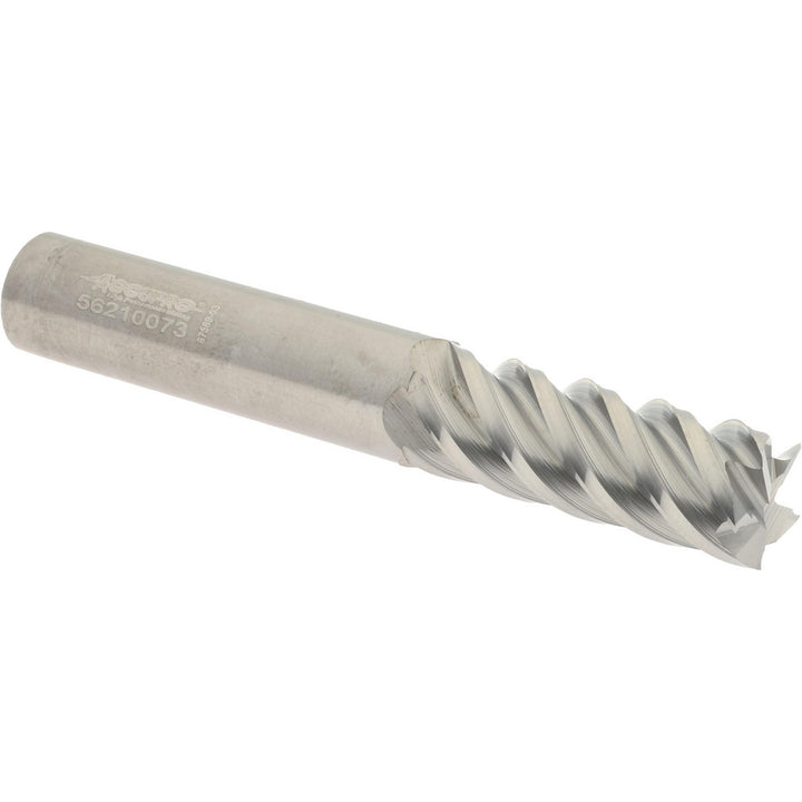 3/8" 5-Flute Solid Carbide Square End Mill - Accupro 2500148