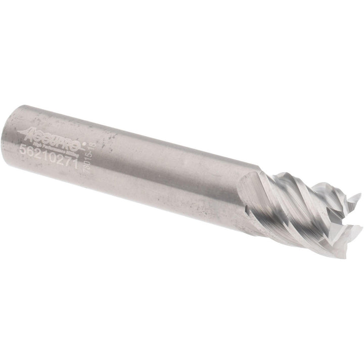 7/16" 5-Flute Solid Carbide Square End Mill - Accupro 2500387