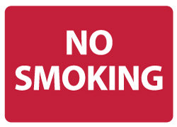 No Smoking Sign - AccuformNMC M759AB