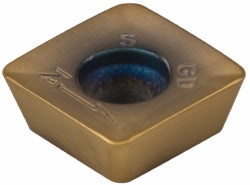 SDET120412PDSNGDZ Solid Carbide Insert, Grade KC725M, TiAlN - Kennametal 3066281