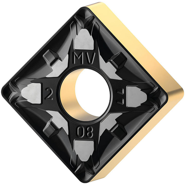 SNMG120404MV Carbide Insert, Grade KCP25C, TiN - Kennametal 7036166