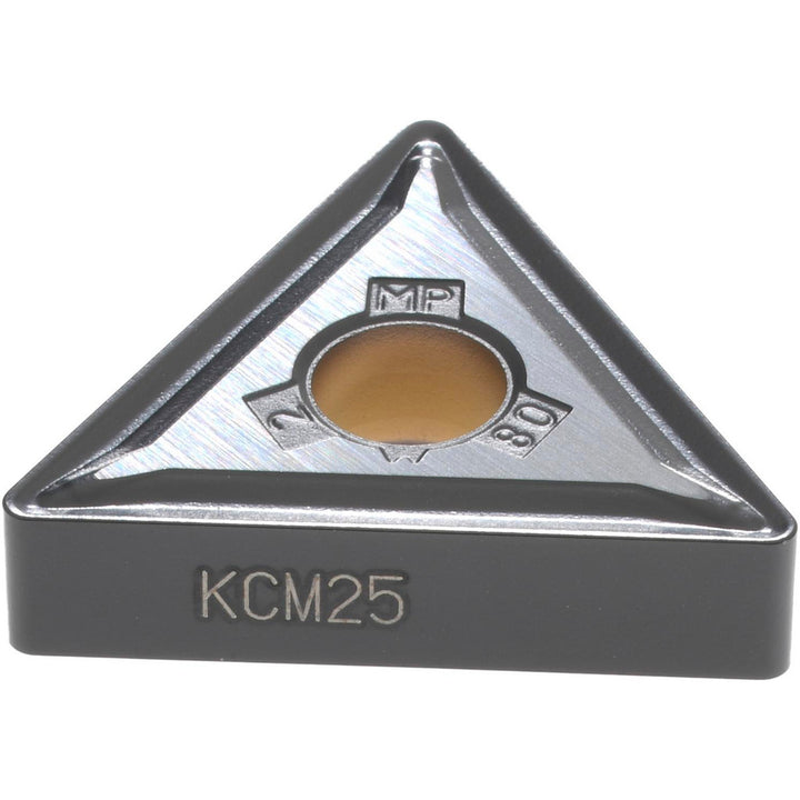T - Triangle 1/2" IC Carbide Insert, Grade KCM25, TiN - Kennametal 3760971