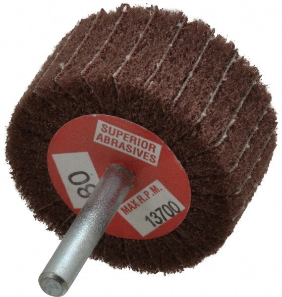 80-Grit Aluminum Oxide Flap Wheel - Superior Abrasives A008556