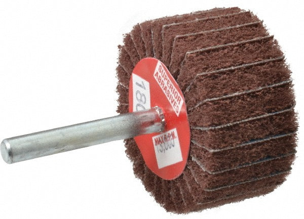 180-Grit Aluminum Oxide Flap Wheel - Superior Abrasives A008557
