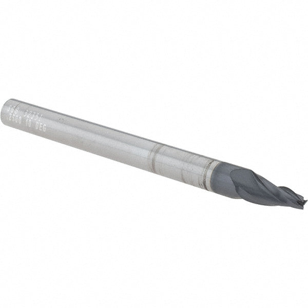 0.0940" 3-Flute Solid Carbide Tapered End Mill, AlTiN - SGS 32351