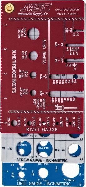 Reference Gage - BoltSize-It CG-1