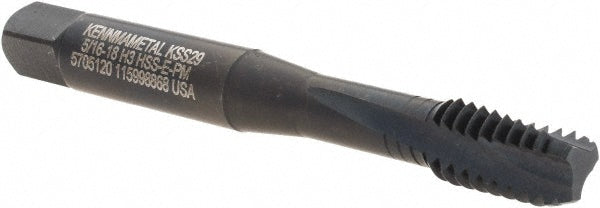5/16-18 UNC Powdered Metal Tap, Multi-layer - Kennametal 5705120