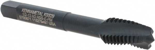 1/2-13 UNC Powdered Metal Tap, Multi-layer - Kennametal 5705871