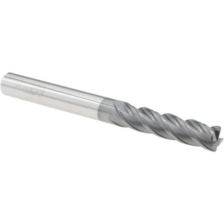 1/4" 4-Flute Solid Carbide Corner Radius End Mill, AlCrN - American Tool Service 621-2500-020