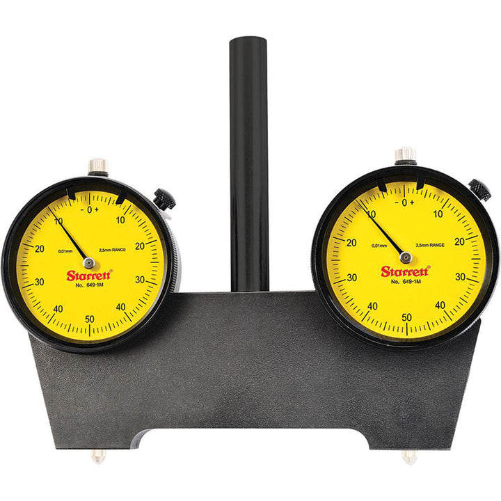 Dial Indicator, 0.01000" grad - Starrett 52082