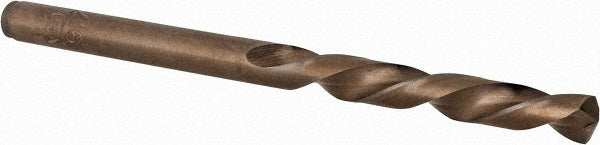 3/16" Cobalt Mechanics Drill Bit, Gold, 135° point - Cle-Line C30512