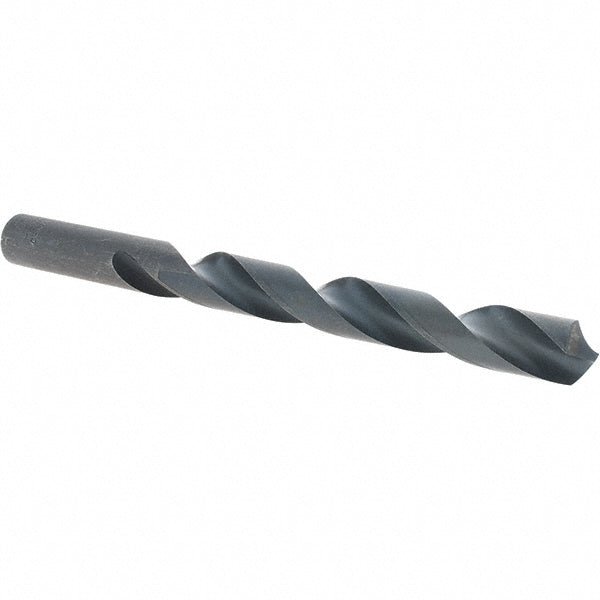 1/2" High Speed Steel Drill Bit, Oxide, 118° point - Cle-Force C68028
