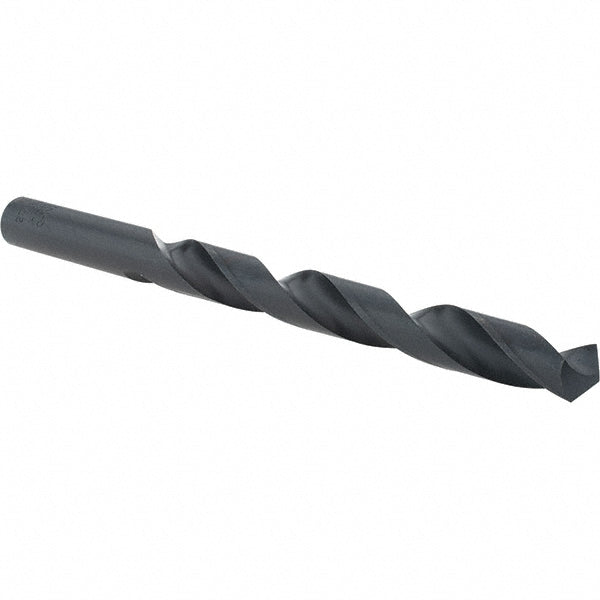 27/64" High Speed Steel Drill Bit, Oxide, 118° point - Cle-Force C68023