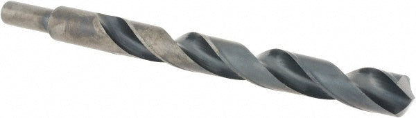 17/32" High-Speed Steel Reduced Shank Drill Bit, Coated, 135° point - Cle-Line C20659