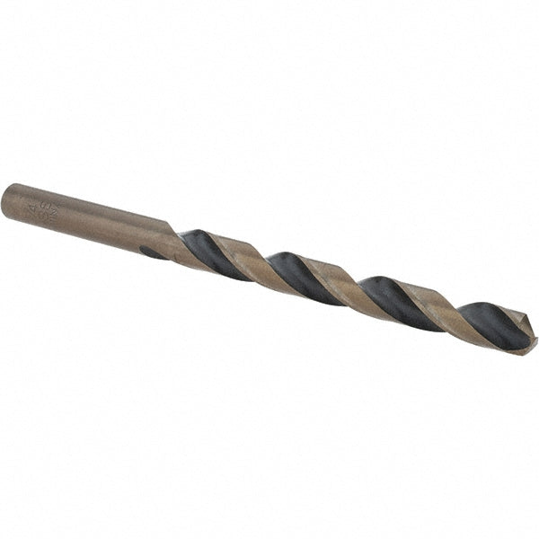 1/4" High Speed Steel Drill Bit, Gold; Oxide, 135° point - Cle-Force C69054