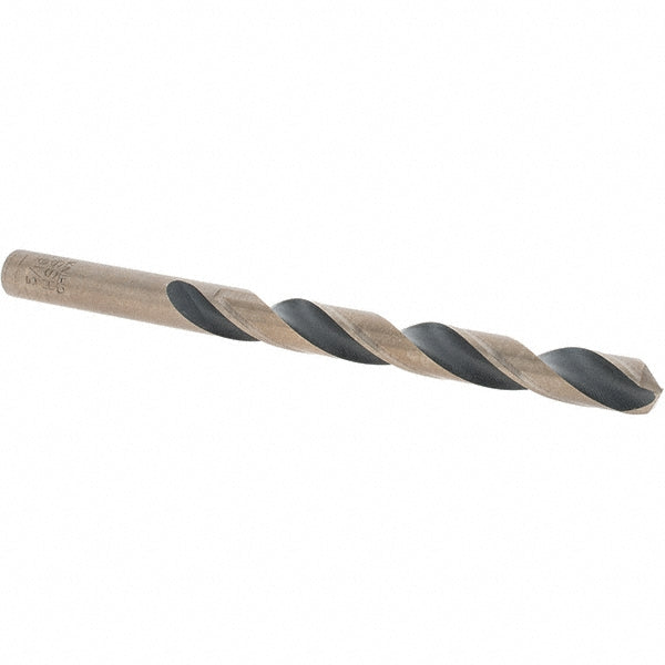 5/16" High Speed Steel Drill Bit, Gold; Oxide, 135° point - Cle-Force C69058