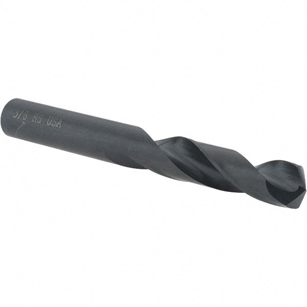 3/8" High-Speed Steel Screw Machine Drill Bit, Coated, 135° point - Cle-Line C23480