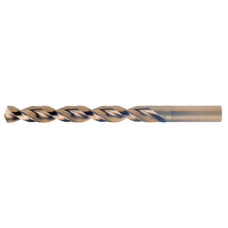 Letter F Cobalt Drill Bit, TiN, 135° point - Cleveland C15654