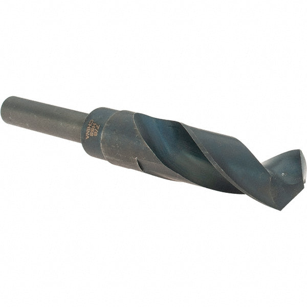 7/8" High-Speed Steel Reduced Shank Drill Bit, Coated, 118° point - Cle-Force C68655
