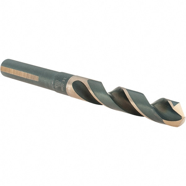 0.5512" High-Speed Steel Reduced Shank Drill Bit, Coated, 118° point - Cle-Line C21172