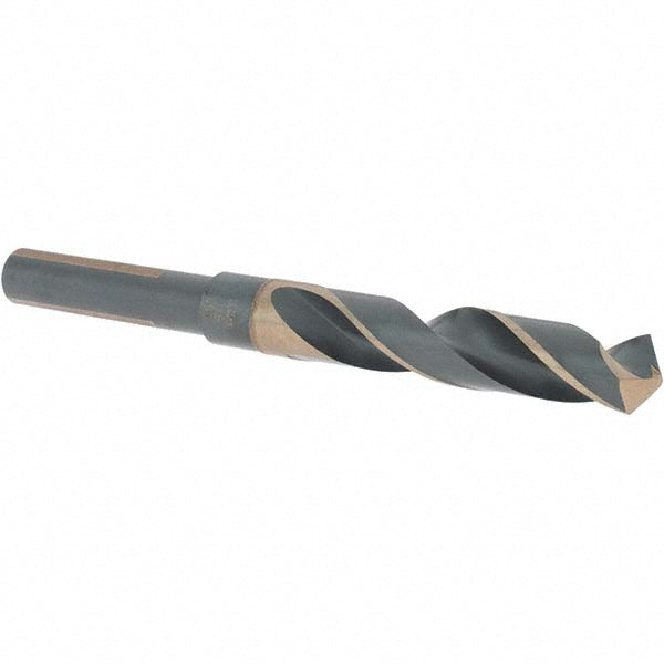 0.6299" High-Speed Steel Reduced Shank Drill Bit, Coated, 118° point - Cle-Line C21176