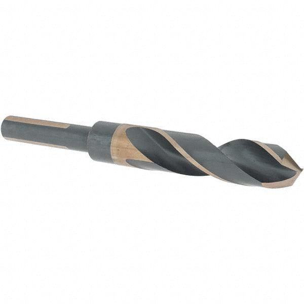 0.7874" High-Speed Steel Reduced Shank Drill Bit, Coated, 118° point - Cle-Line C21184