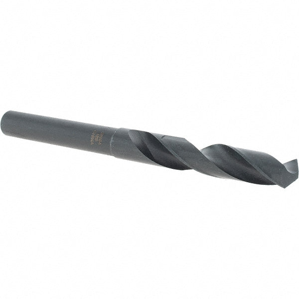35/64" High-Speed Steel Reduced Shank Drill Bit, Coated, 118° point - Cle-Force C68634