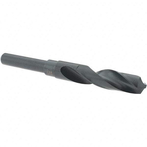 45/64" High-Speed Steel Reduced Shank Drill Bit, Coated, 118° point - Cle-Force C68644