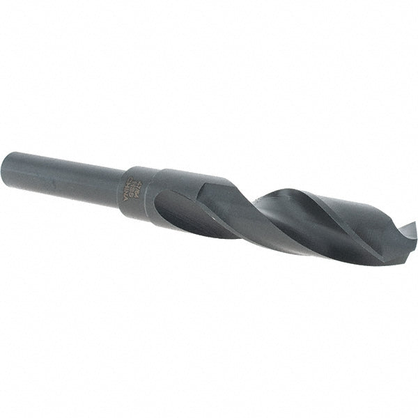 47/64" High-Speed Steel Reduced Shank Drill Bit, Coated, 118° point - Cle-Force C68646