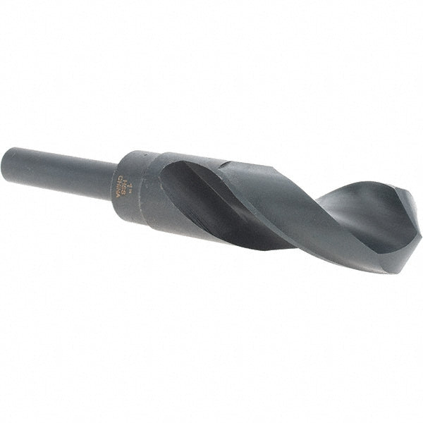 1" High-Speed Steel Reduced Shank Drill Bit, Coated, 118° point - Cle-Force C68663