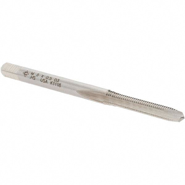 M3x0.5 Metric Coarse High-Speed Steel Spiral Point Tap - Cle-Force C69206