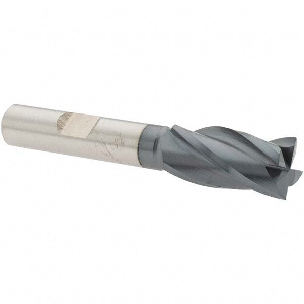 1/2" 4-Flute Cobalt Square End Mill, AlTiN - Melin Tool 51470