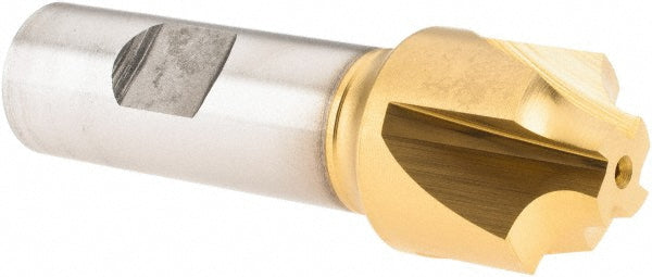 1" 4-Flute Cobalt Corner Rounding End Mill, TiN - Melin Tool 23080