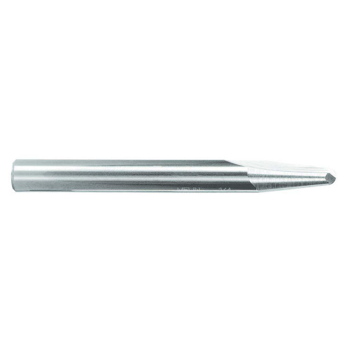 0.0310" 2-Flute Solid Carbide Tapered End Mill, AlTiN - Melin Tool 17630
