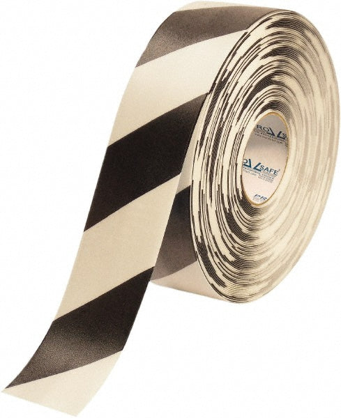 Black; White Safety Tape - PRO-SAFE 30-PRO-3RWCHV