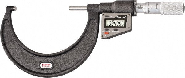 4" Micrometer, 0.000150" accuracy - Starrett 12271