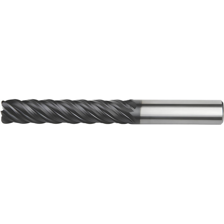 1/4" 5-Flute Solid Carbide Corner Radius End Mill, AlTiN - Kennametal 5059580