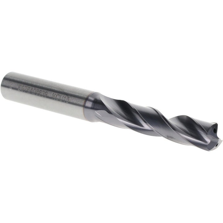 Letter S Solid Carbide Stub Drill Bit, TiAlN, 140° point - Kennametal 4054510